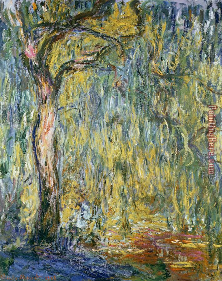 Claude Monet The Large Willow at Giverny
